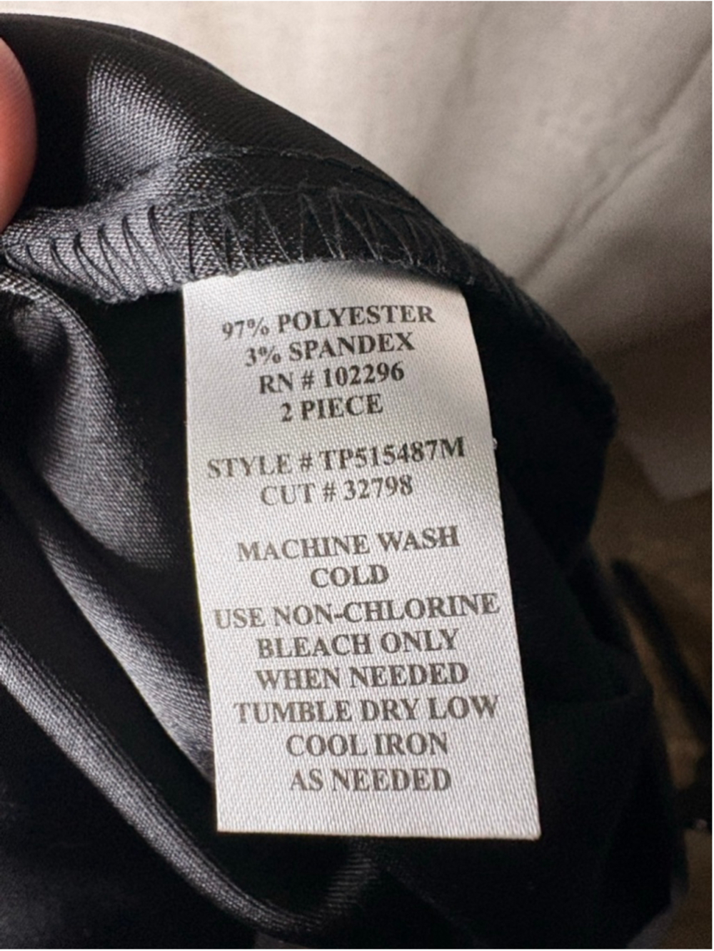 Connected Apparel Black Sleeveless Dress Size 12 - Picture 5 of 5